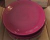 Simple Additions Cranberry Appetizer Plates #2062 (set of 4) -.JPG