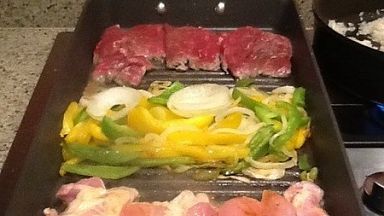 Sampler on the Grill