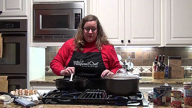 Pampered Chef Rockcrok Demo With Teresa Rogers