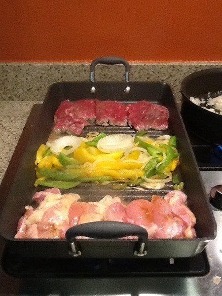 Sampler on the Grill